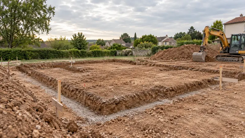 Terrassement de maison